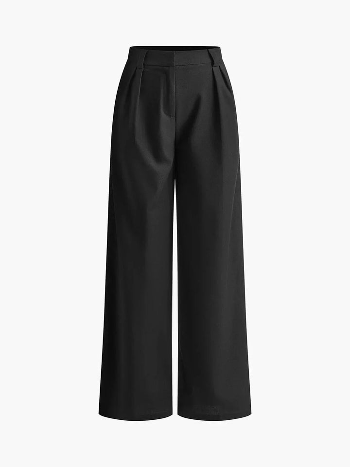 Minnie Women's vest and pants ensemble in soft twill fabric with modern cropped design and button-down details.